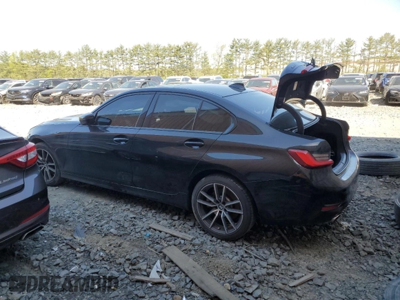 2021 BMW 3 Series 330i xDrive z VIN 3MW5R7J07M8C07710, wystawiony jako Copart lot #53181515 z przebiegiem Nie podano mil oraz Szkoda całkowita • Salvage title. Historia ofert i sprzedaży dostępna na DreamBid. Obrazek 2.