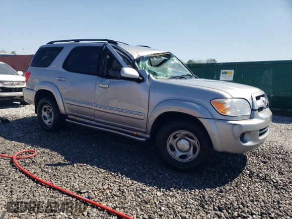 2007 Toyota Sequoia SR5 with VIN 5TDZT34A77S298685, listed as a Copart auction lot 48135295 with 212,265 mi miles and Salvage Title. Bid and sale history available at carsss.com. Image 4.