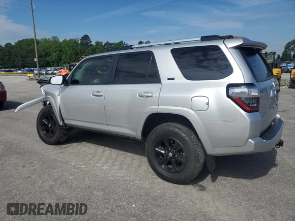 2022 Toyota 4Runner SR5 Premium with VIN JTENU5JR8N6032893, listed as a Copart auction lot 56591825 with 40,720 mi miles and Salvage title. Bid and sale history available at DreamBid. Image 2.