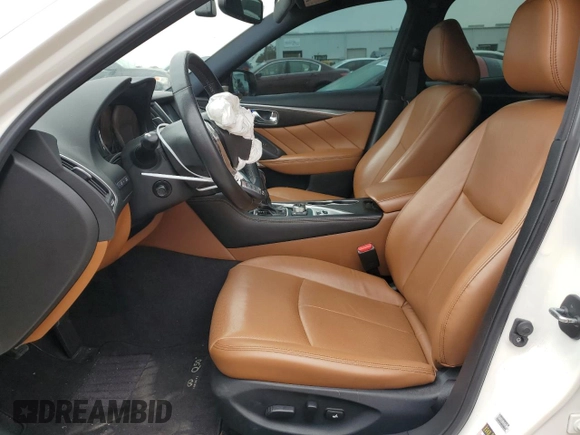 2021 Infiniti Q50 Signature Edition с VIN JN1EV7CP5MM705919, выставлен на аукционе Copart как лот 85434624 с пробегом 47 145 миль миль и Списание • Salvage title. История ставок и продаж доступна на DreamBid. Изображение 7.
