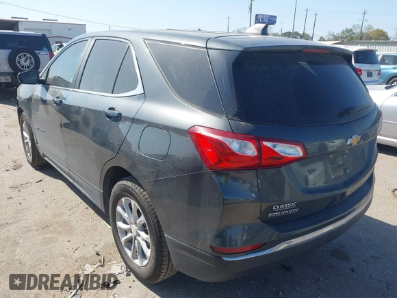 2021 Chevrolet Equinox LT with VIN 3GNAXKEV0ML378657, listed as a IAAI auction lot 41859327 with 51,550 mi miles and . Bid and sale history available at DreamBid. Image 3.