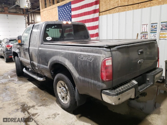 2009 Ford Super Duty F-250 SRW XL with VIN 1FTSX21559EA91244, listed as a Copart auction lot 82001164 with 57,183 mi miles and Salvage Title. Bid and sale history available at carsss.com. Image 2.