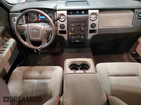 2010 Ford F-150 XL with VIN 1FTEX1E83AFA35877, listed as a Copart auction lot 45586385 with 105,622 mi miles and Salvage title. Bid and sale history available at DreamBid. Image 8.