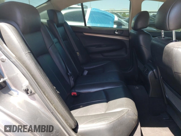 2012 Infiniti G25 Journey with VIN JN1DV6AP7CM810145, listed as a Copart auction lot 53663485 with 132,043 mi miles and Salvage Title. Bid and sale history available at carsss.com. Image 11.