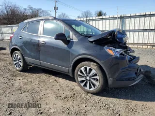 2021 Buick Encore Preferred with VIN KL4CJESB5MB359726, listed as a Copart auction lot 48395775 with 18,947 mi miles and Salvage Title. Bid and sale history available at DreamBid. Image 4.