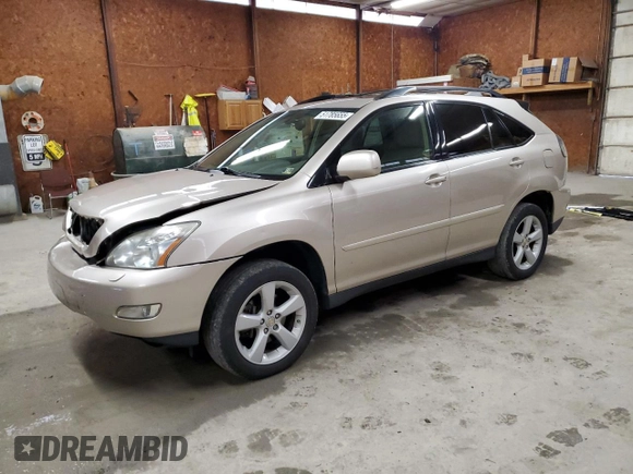 2007 Lexus RX 350 with VIN 2T2HK31U77C011461, listed as a Copart auction lot 51785655 with 144,260 mi miles and Salvage Title. Bid and sale history available at carsss.com. Image 1.