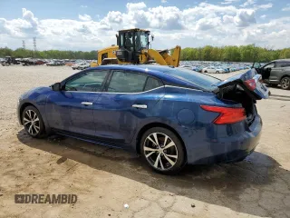 2018 Nissan Maxima SL with VIN 1N4AA6AP9JC390084, listed as a Copart auction lot 52313525 with 119,291 mi miles and Salvage title. Bid and sale history available at DreamBid. Image 2.