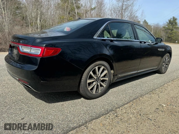 2017 Lincoln Continental Premiere with VIN 1LN6L9VKXH5602396, listed as a Copart auction lot 54011405 with 77,344 mi miles and Clean Title. Bid and sale history available at carsss.com. Image 4.