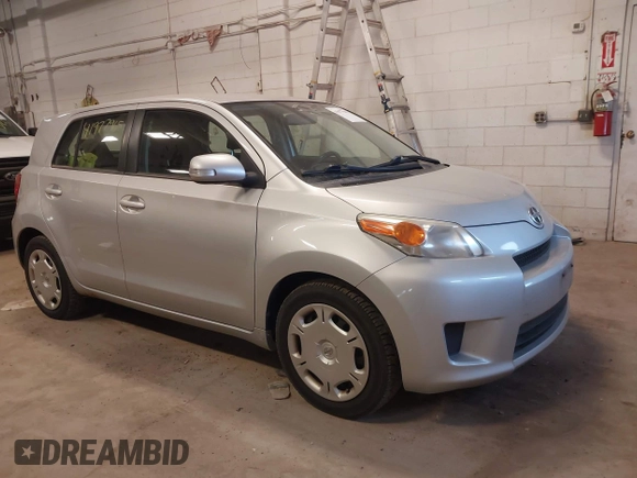 2010 Scion xD with VIN JTKKU4B40AJ057503, listed as a IAAI auction lot 41977965 with 202,538 mi miles. Bid and sale history available at carsss.com. Image 1.
