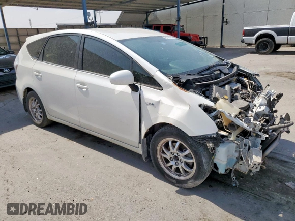 2012 Toyota Prius Two z VIN JTDZN3EU1C3152006, wystawiony jako Copart lot #61399735 z przebiegiem 159 060 mil mil oraz Szkoda całkowita • Salvage title. Historia ofert i sprzedaży dostępna na DreamBid. Obrazek 4.