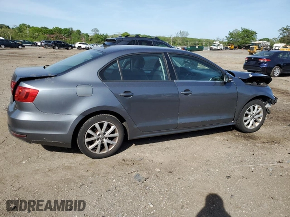 2013 Volkswagen Jetta SE with VIN 3VWDX7AJ1DM357085, listed as a Copart auction lot 55045725 with 156,513 mi miles and Salvage title. Bid and sale history available at DreamBid. Image 3.