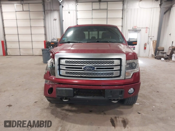 2013 Ford F-150 XL with VIN 1FTFW1ETXDFB30310, listed as a IAAI auction lot 41419674 with 122,926 mi miles. Bid and sale history available at carsss.com. Image 12.