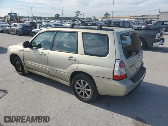 2007 Subaru Forester X w/Premium Pkg with VIN JF1SG65667H707349, listed as a Copart auction lot 43974994 with 99,437 mi miles and Salvage Title. Bid and sale history available at carsss.com. Image 2.