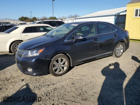 2010 Lexus HS 250h with VIN JTHBB1BA2A2005333, listed as a Copart auction lot 88473215 with 212,186 mi miles and Salvage Title. Bid and sale history available at DreamBid. Image 1.