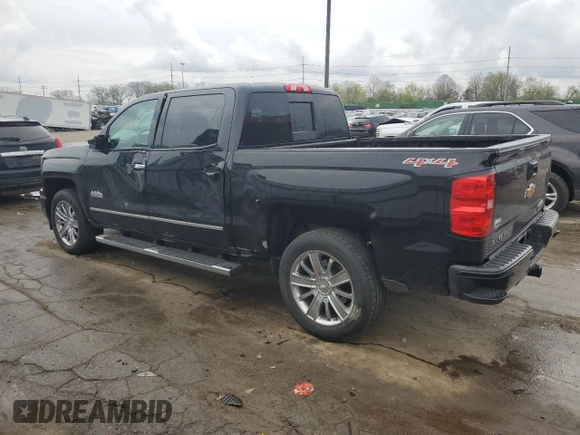2014 Chevrolet Silverado 1500 High Country with VIN 3GCUKTEC6EG428559, listed as a Copart auction lot 54586165 with 69,442 mi miles and Salvage Title. Bid and sale history available at DreamBid. Image 2.