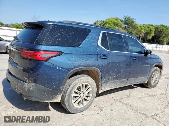 2022 Chevrolet Traverse LT Cloth with VIN 1GNERGKW9NJ126601, listed as a Copart auction lot 56944915 with Not provided miles and Salvage title. Bid and sale history available at DreamBid. Image 3.