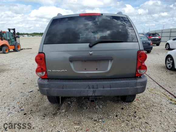 2006 Dodge Durango SXT with VIN 1D4HD38N46F141218, listed as a Copart auction lot 73291544 with 164,169 mi miles and Salvage Title. Bid and sale history available at carsss.com. Image 6.