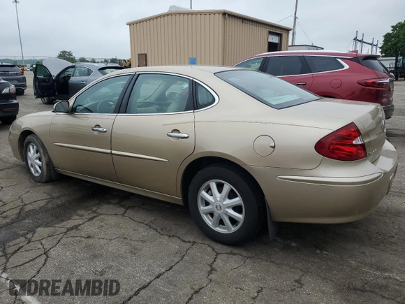 2005 Buick LaCrosse CXL z VIN 2G4WD532451229099, wystawiony jako Copart lot #57656155 z przebiegiem 134 246 mil mil oraz Szkody całkowita. Historia ofert i sprzedaży dostępna na DreamBid. Obrazek 2.