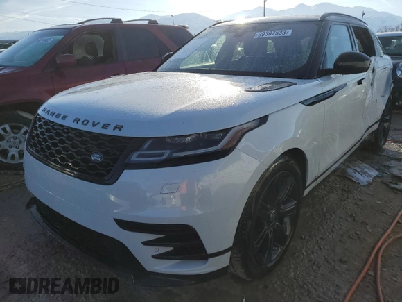2020 Land Rover Range Rover Velar R-Dynamic S with VIN SALYK2FV9LA289401, listed as a Copart auction lot 39307533 with 19,471 mi miles. Bid and sale history available at carsss.com. Image 1.
