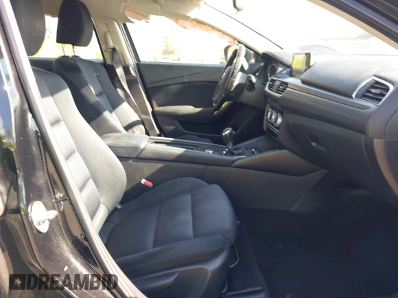 2016 Mazda 6 i Sport with VIN JM1GJ1U51G1445925, listed as a IAAI auction lot 41980386 with Not Provided miles and . Bid and sale history available at DreamBid. Image 5.