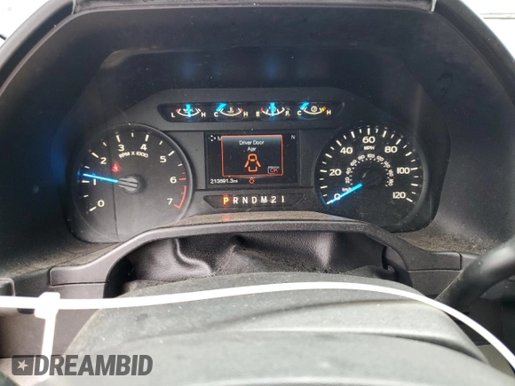 2017 Ford F-150 XL с VIN 1FTEW1CP7HFB29803, выставлен на аукционе Copart как лот 60985995 с пробегом 213 591 миль миль и Списание • Salvage title. История ставок и продаж доступна на DreamBid. Изображение 9.