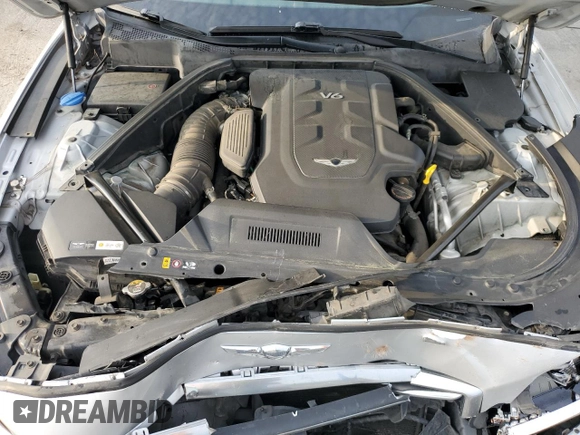 2017 Genesis G80 3.8L с VIN KMHGN4JE3HU206494, выставлен на аукционе Copart как лот 56028425 с пробегом 172 864 миль миль и Списание • Salvage title. История ставок и продаж доступна на DreamBid. Изображение 11.