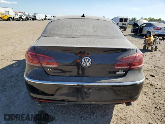 2013 Volkswagen CC VR6 Executive 4Motion with VIN WVWGU7AN4DE529952, listed as a Copart auction lot 76549744 with 122,320 mi miles and Salvage Title. Bid and sale history available at carsss.com. Image 6.