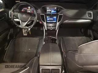2020 Acura TLX w/A-Spec Pkg with VIN 19UUB1F63LA009028, listed as a Copart auction lot 43976475 with 51,929 mi miles and Salvage Title. Bid and sale history available at carsss.com. Image 8.