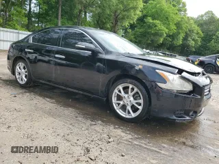 2013 Nissan Maxima S with VIN 1N4AA5AP1DC840938, listed as a Copart auction lot 54053185 with 145,174 mi miles and Salvage Title. Bid and sale history available at DreamBid. Image 4.