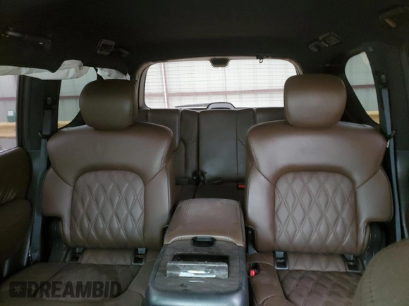 2021 Nissan Armada Platinum with VIN JN8AY2DA7M9370704, listed as a Copart auction lot 84412644 with 51,399 mi miles and Salvage Title. Bid and sale history available at carsss.com. Image 10.
