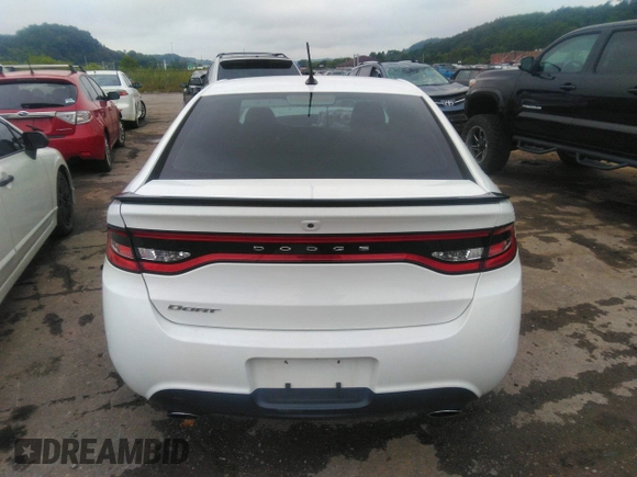 2016 Dodge Dart SXT with VIN 1C3CDFBB1GD540967, listed as a IAAI auction lot 37172145 with 58,036 mi miles and . Bid and sale history available at carsss.com. Image 16.