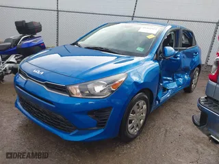 2022 Kia Rio 5-Door S with VIN 3KPA25AD5NE481956, listed as a IAAI auction lot 41462595 with 100,761 mi miles. Bid and sale history available at carsss.com. Image 2.