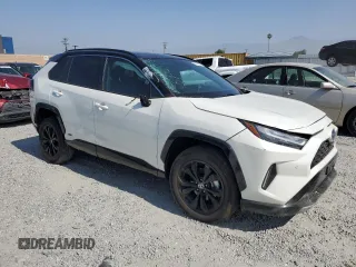 2022 Toyota RAV4 Hybrid XSE с VIN 4T3E6RFV6NU086056, выставлен на аукционе Copart как лот 60143275 с пробегом 37 948 миль миль и Списание • Salvage title. История ставок и продаж доступна на DreamBid. Изображение 4.