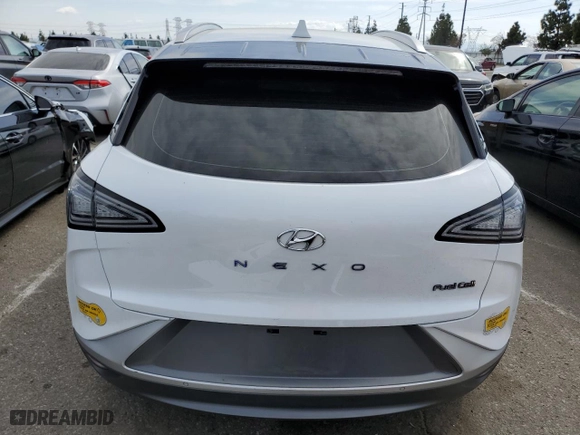 2022 Hyundai NEXO Limited with VIN KM8J84A6XNU022008, listed as a Copart auction lot 45873784 with NaN miles. Bid and sale history available at carsss.com. Image 6.