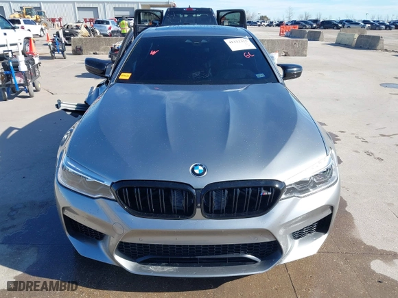 2019 BMW M5 with VIN WBSJF0C53KB448064, listed as a IAAI auction lot 41322325 with 47,694 mi miles. Bid and sale history available at carsss.com. Image 12.