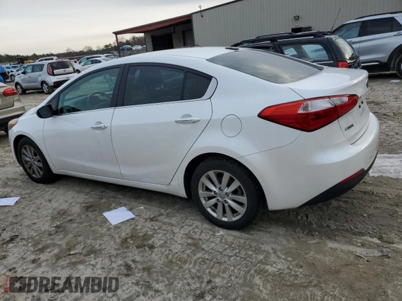 2014 Kia Forte EX with VIN KNAFX4A80E5095748, listed as a Copart auction lot 45455195 with 98,135 mi miles and Salvage Title. Bid and sale history available at carsss.com. Image 2.