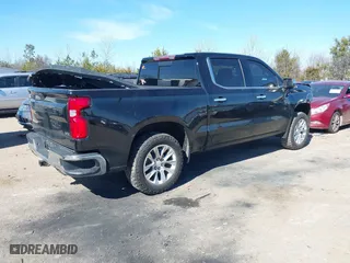 2019 Chevrolet Silverado 1500 LTZ with VIN 1GCUYGEL9KZ151472, listed as a IAAI auction lot 41651797 with 158,868 mi miles. Bid and sale history available at carsss.com. Image 4.