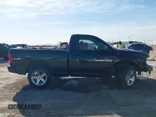 2012 Ram 1500 Express with VIN 3C6JD7AT4CG163056, listed as a IAAI auction lot 41793877 with 155,091 mi miles. Bid and sale history available at carsss.com. Image 14.