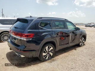 2025 Volkswagen Atlas SE with VIN 1V2WR2CA7SC538954, listed as a Copart auction lot 60905935 with 3,191 mi miles and Clean title. Bid and sale history available at DreamBid. Image 3.