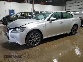 2015 Lexus GS 350 with VIN JTHCE1BL4FA007594, listed as a Copart auction lot 57334375 with 104,577 mi miles and Salvage title. Bid and sale history available at DreamBid. Image 1.