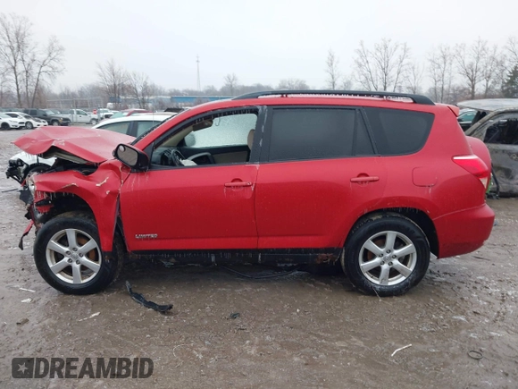 2007 Toyota RAV4 Limited with VIN JTMZK31V776003448, listed as a IAAI auction lot 41504699 with 216,628 mi miles. Bid and sale history available at carsss.com. Image 14.