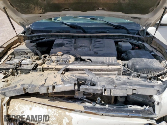 2015 Infiniti QX80 with VIN JN8AZ2NE9F9080739, listed as a Copart auction lot 57627165 with 155,836 mi miles and Salvage title. Bid and sale history available at DreamBid. Image 12.