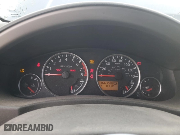 2005 Nissan Pathfinder LE with VIN 5N1AR18U25C791513, listed as a Copart auction lot 85819304 with 166,158 mi miles and Salvage title. Bid and sale history available at DreamBid. Image 9.