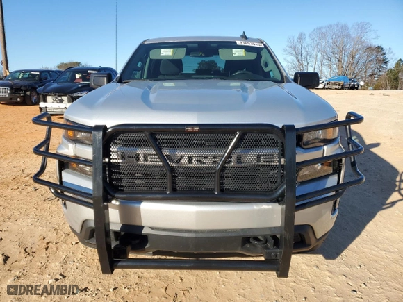 2021 Chevrolet Silverado 1500 Custom with VIN 1GCPYBEK8MZ119462, listed as a Copart auction lot 41653815 with 62,724 mi miles and Salvage Title. Bid and sale history available at carsss.com. Image 5.
