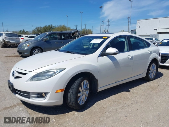 2012 Mazda 6 i Touring Plus with VIN 1YVHZ8EHXC5M21957, listed as a IAAI auction lot 41774460 with 140,093 mi miles. Bid and sale history available at carsss.com. Image 2.