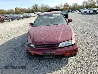 1995 Honda Accord LX with VIN JHMCD5638SC065579, listed as a Copart auction lot 77387234 with 166,575 mi miles and Salvage Title. Bid and sale history available at carsss.com. Image 10.