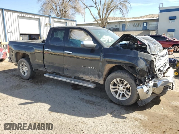 2014 Chevrolet Silverado 1500 LT with VIN 1GCVKREC5EZ360942, listed as a Copart auction lot 47881825 with 254,477 mi miles and Salvage Title. Bid and sale history available at carsss.com. Image 4.