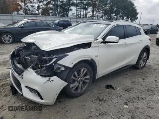 2018 Infiniti QX30 Premium with VIN SJKCH5CP3JA057376, listed as a Copart auction lot 82438634 with 47,412 mi miles and Salvage title. Bid and sale history available at DreamBid. Image 1.