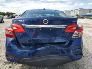 2019 Nissan Sentra S with VIN 3N1AB7AP3KY424478, listed as a Copart auction lot 62873115 with 61,638 mi miles and Salvage title. Bid and sale history available at DreamBid. Image 6.