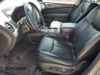 2020 Nissan Pathfinder Platinum with VIN 5N1DR2DM9LC588012, listed as a Copart auction lot 55823095 with 75,052 mi miles and Salvage title. Bid and sale history available at DreamBid. Image 7.